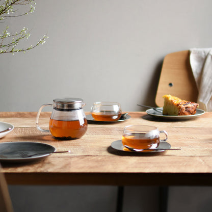 UNITEA カップ&ソーサー 230ml ステンレス